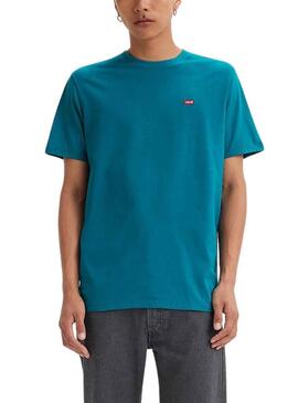 T-Shirt Levis Original Blu per Uomo