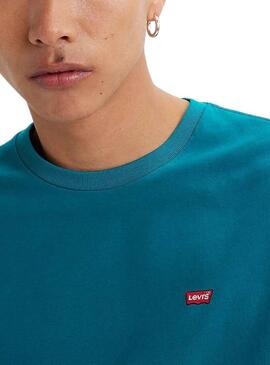 T-Shirt Levis Original Blu per Uomo