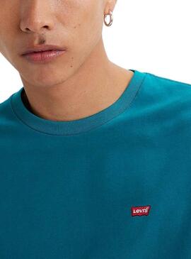 T-Shirt Levis Original Blu per Uomo