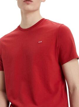 T-Shirt Levis Original Rosso per Uomo