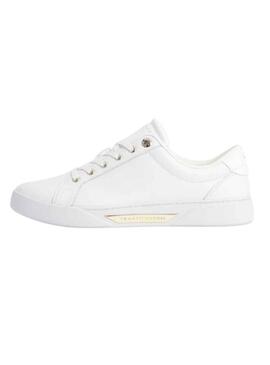 Sneakers Tommy Jeans Golden Bianco per Donna