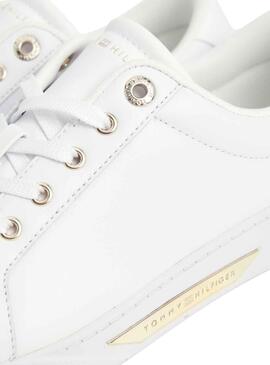 Sneakers Tommy Jeans Golden Bianco per Donna