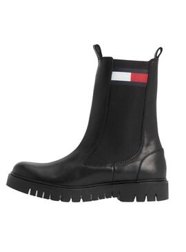 Stivaletto Tommy Jeans Long Chelsea Nero Donna