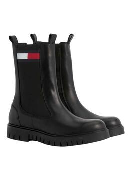 Stivaletto Tommy Jeans Long Chelsea Nero Donna