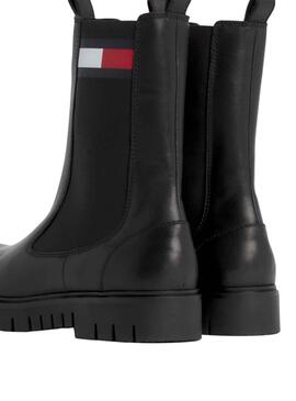 Stivaletto Tommy Jeans Long Chelsea Nero Donna