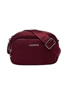 Borsa Lacoste Crossover Bordeaux