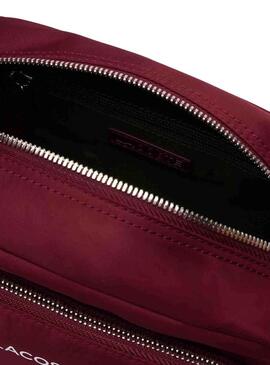 Borsa Lacoste Crossover Bordeaux