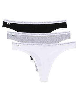 Pack 3 Infradito Lacoste String Pack 3 per Donna