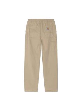 Pantaloni Carhartt Flint Beige per Uomo
