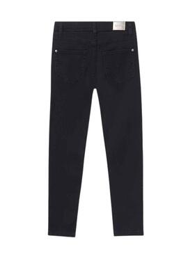 Pantaloni Mayoral Cerrado Tejano Basic Nero Bambina