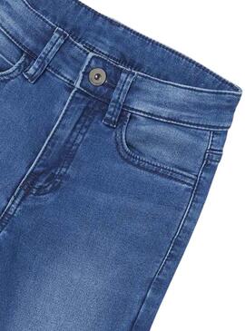 Pantaloni Mayoral Soft Denim Blu per Bambino