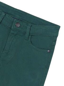 Pantaloni Mayoral 5 tasche Slim Fit Verde Bambino