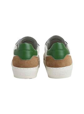 Sneakers Pepe Jeans Yogi Street Bianco Camel