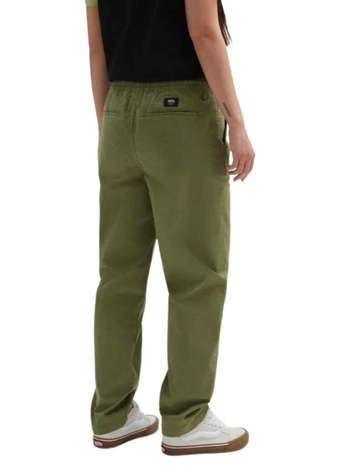 Pantaloni Vans Range Relaxed Verde per Uomo