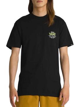 T-Shirt Vans Supporto ST Classic Nero per Uomo