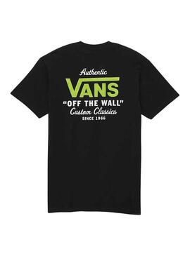 T-Shirt Vans Supporto ST Classic Nero per Uomo