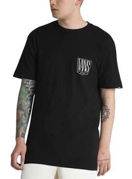 T-Shirt Vans Original Tall Tipo Nero per Uomo