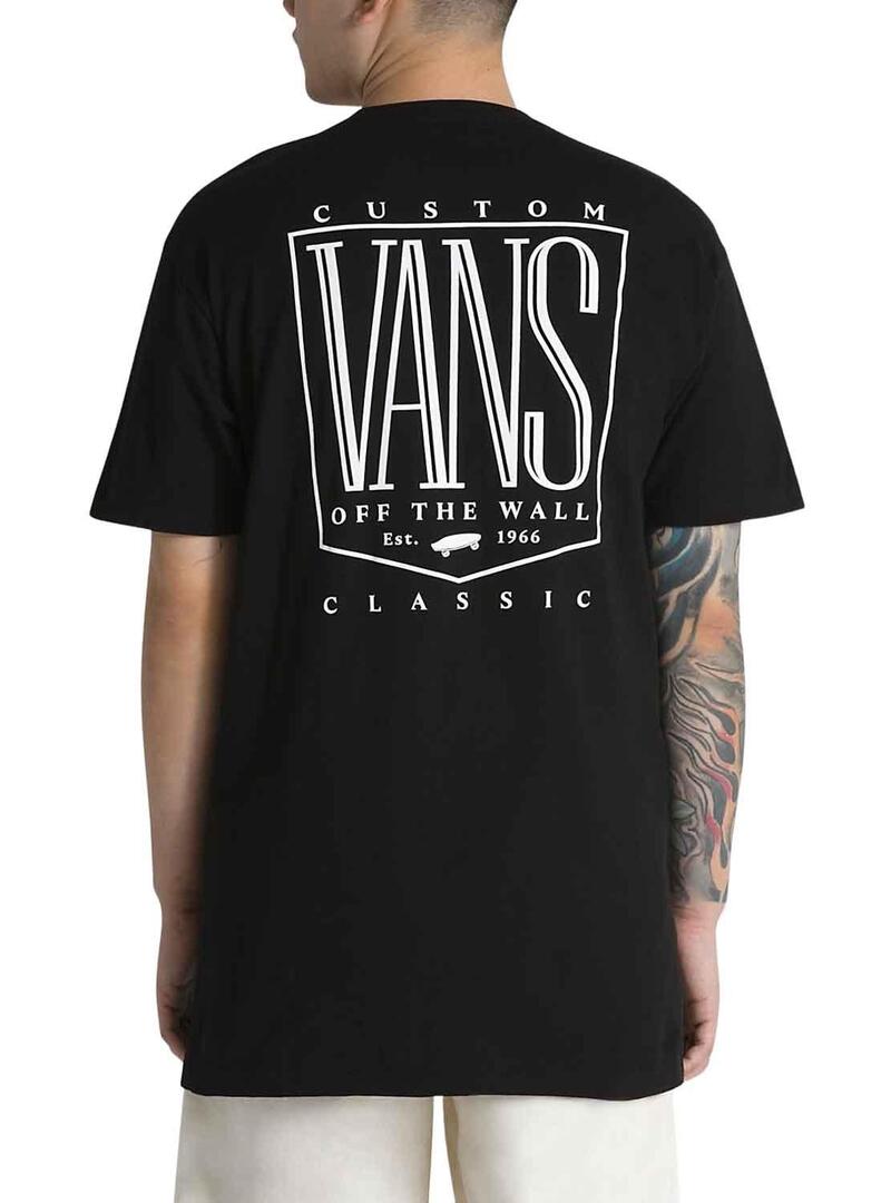 T-Shirt Vans Original Tall Tipo Nero per Uomo