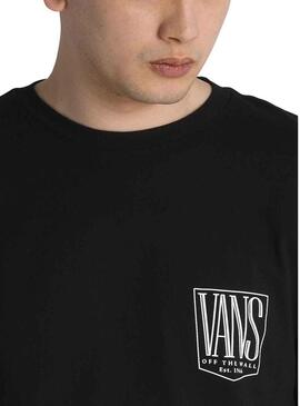 T-Shirt Vans Original Tall Tipo Nero per Uomo