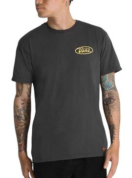 T-Shirt Vans Jack Rabbits Nero per Uomo