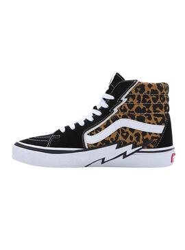 Sneakers Vans UA SK8-Hi Nero per Donna