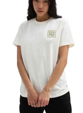 T-Shirt Vans Shroomy Experience Bianco Donna