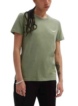 T-Shirt Vans Open a Peace Verde per Donna