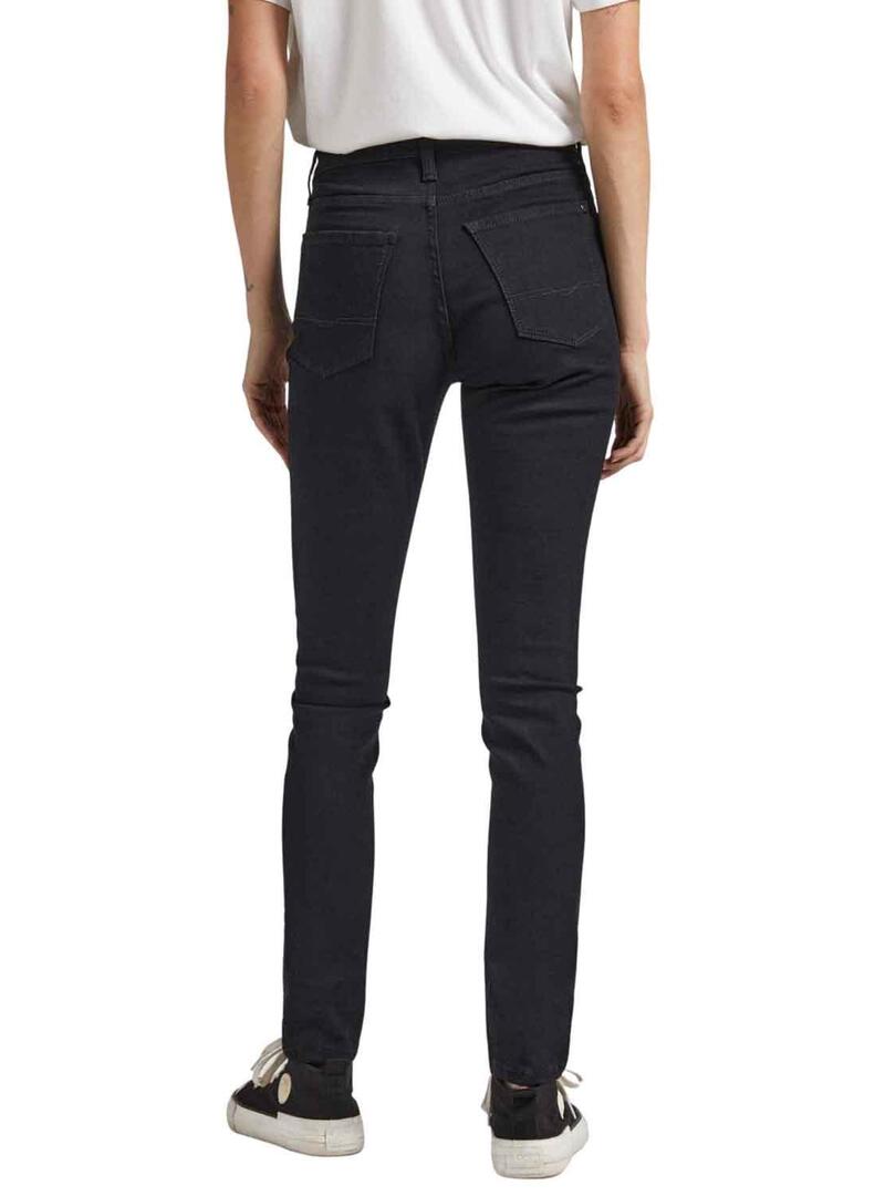 Pantaloni Jeans Pepe Jeans Regent Nero Donna