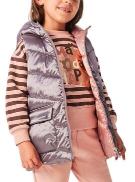 Gilet Mayoral Imbottito Rosa per Bambina