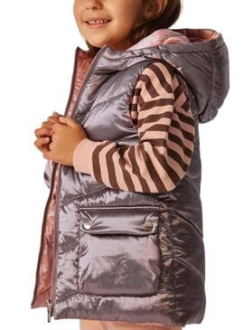 Gilet Mayoral Imbottito Rosa per Bambina