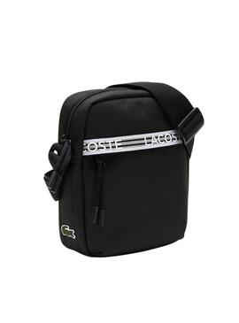 Borsa a Tracolla Lacoste Vertical Camera Nero Uomo