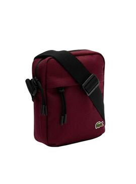 Borsa a Tracolla Lacoste Vertical Camera Bordeaux Uomo