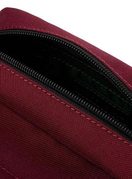 Borsa a Tracolla Lacoste Vertical Camera Bordeaux Uomo