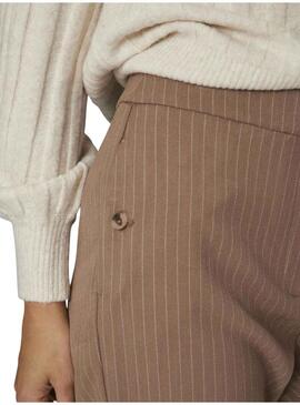 Pantalonies Vila Vistriker Elenco Camel per Donna