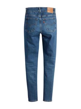 Pantaloni Jeans Levis 711 Doppio pulsante Donna