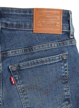 Pantaloni Jeans Levis 711 Doppio pulsante Donna