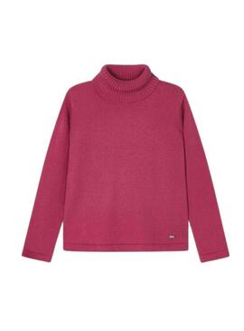 Pullover Mayoral Cine Tricot Rosa per Bambina