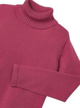 Pullover Mayoral Cine Tricot Rosa per Bambina