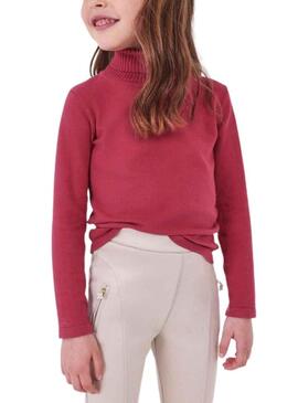 Pullover Mayoral Cine Tricot Rosa per Bambina