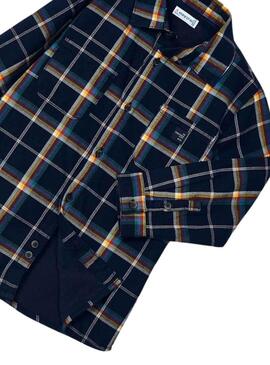 Overshirt Mayoral Scatola Blu Navy per Bambino