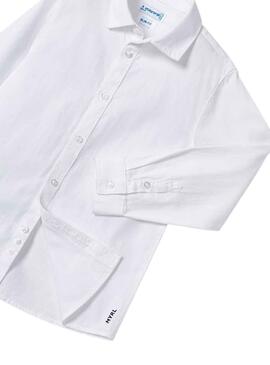 Camicia Mayoral Basic Bianco per Bambino