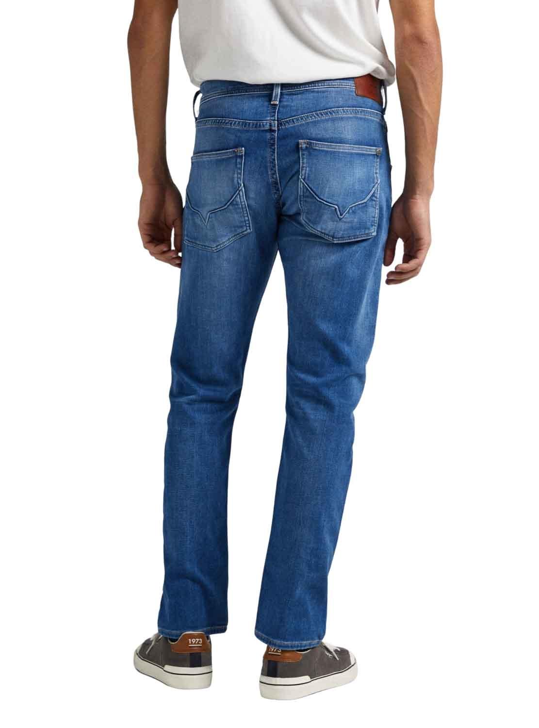 Pantaloni Jeans Pepe Jeans Track Blu per Uomo