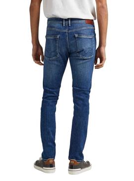 Pantaloni Jeans Pepe Jeans Stanley Blu Uomo