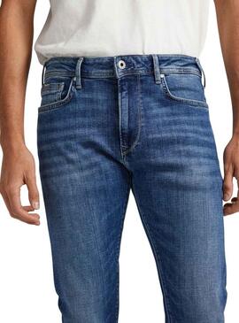 Pantaloni Jeans Pepe Jeans Stanley Blu Uomo