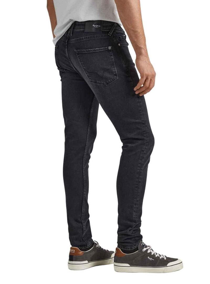 Pantaloni Jeans Pepe Jeans Finsbury Nero Uomo