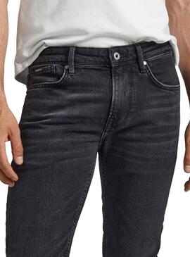 Pantaloni Jeans Pepe Jeans Finsbury Nero Uomo