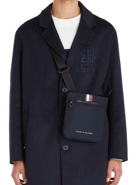 Borsa Tommy Hilfiger Skylinea Blu Navy Uomo