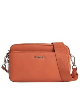 Borsa Calvin Klein Must Camera Bag Arancione Donna