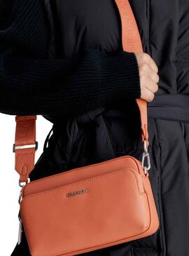 Borsa Calvin Klein Must Camera Bag Arancione Donna