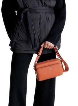 Borsa Calvin Klein Must Camera Bag Arancione Donna